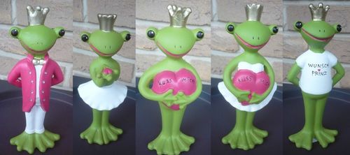 Casablanca Design Figur "Lovely Frog" verschiedene Ausführungen