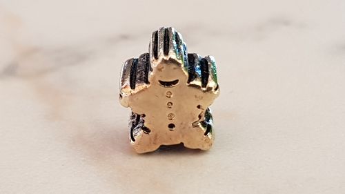 Beads 925ér Silber "Lebkuchenmann" für Kette oder Armband