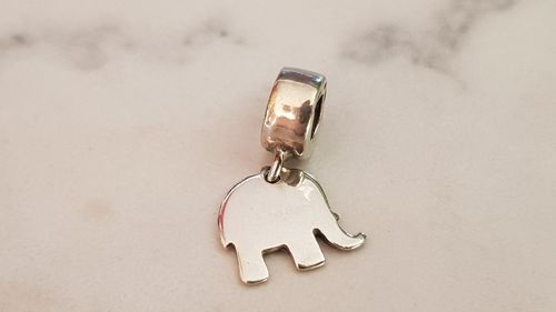 Dangles Beads 925ér Silber für Kette / Armband Elefant