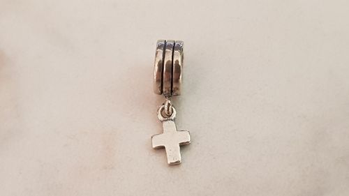 Dangles Beads 925ér Silber für Kette / Armband Kreuz
