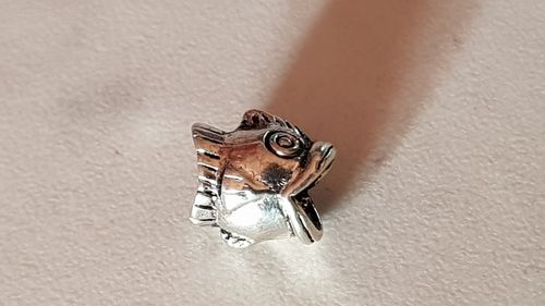 Beads 925ér Silber für Kette / Armband, Fisch