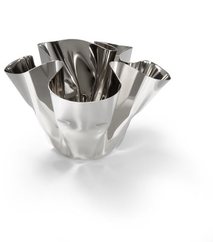 Philippi Design Windlicht/Vase "Margeaux" Edelstahl 105010